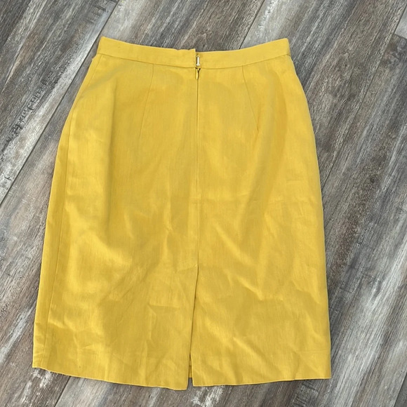 ANTHROPOLOGIE Burlapp Golden Rays Knee Length Skirt - Picture 9 of 10